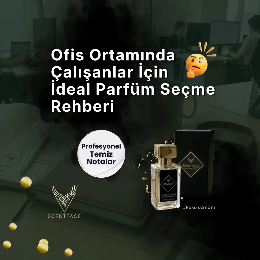 Ofis ortamında çalışanlar için uygun parfüm notaları