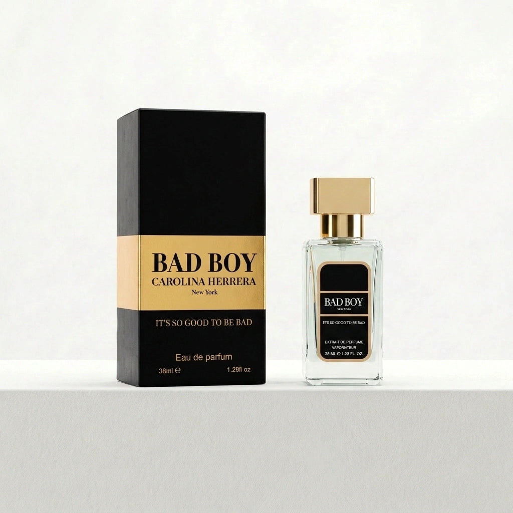 Bad Boy karabiber kakao ve tonka fasulyesi notalı kalıcı erkek parfümü