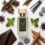 Blue Seduction cappuccino ve sedir aromatik notalar modern günlük erkek parfümü