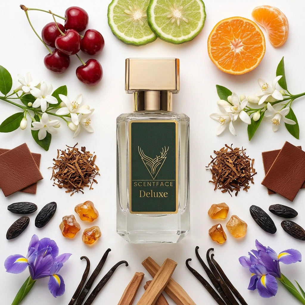 Hedonistic vanilya deri ve iris aromatik notalar modern lüks koku