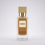 Hero Eau de Parfum tütsü ve amber aromatik notalar modern kalıcı koku